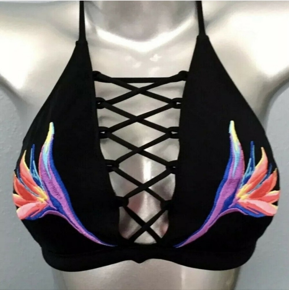 🆕️ NWT Victoria's Secret PINK Size XS Swim Top 🏊 - Picture 3 of 15
